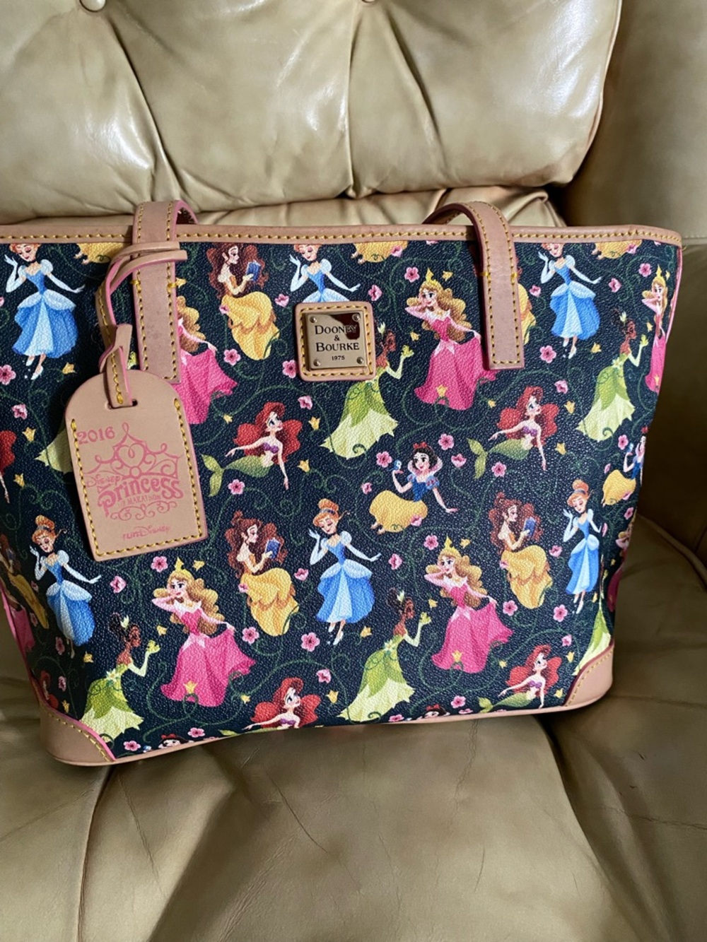 Dooney & Bourke Disney Bag Princess Half Marathon 2016 Tote Mermaid